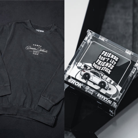 997 Streetcup crewneck + PIN SET BUNDLE