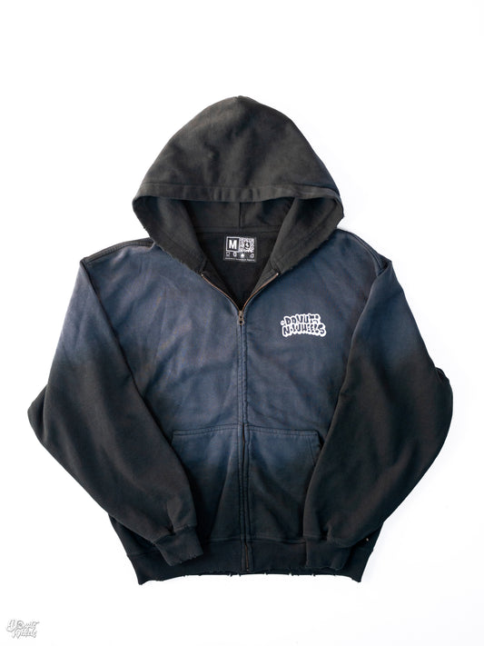 DW  Distressed Friends Zip up