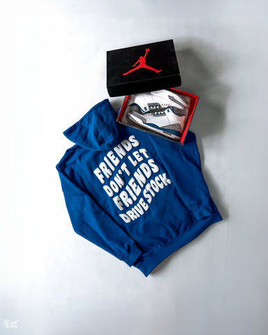 DW " Friends" Hoodie - Dodger blue (Pre-order)