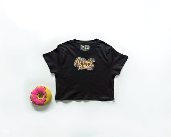 D&W Crop Top  - Black