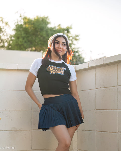 DW Baby Tee -blk/white