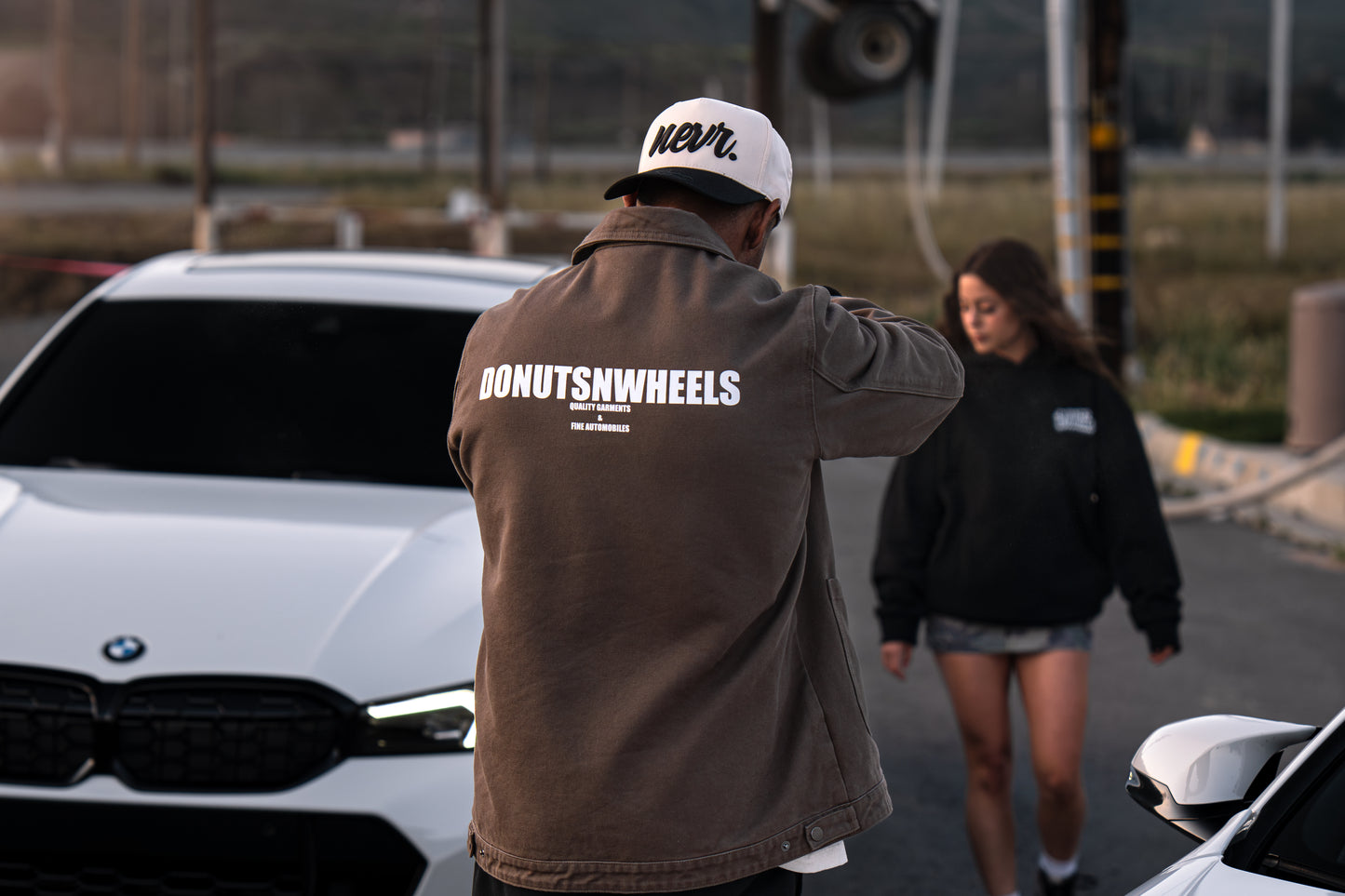 DW Motorist Jacket- Chestnut brown