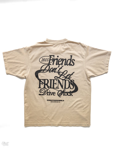Friends Tee : Signature editon (sand)