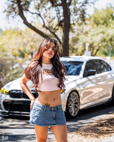D&W Crop Top  - pink