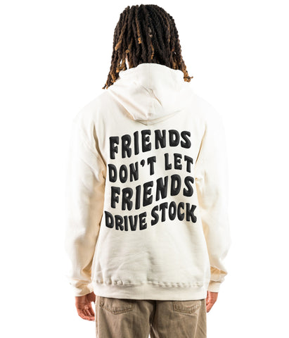 DW "Friends" Hoodie - CREAME/BLACK PUFF