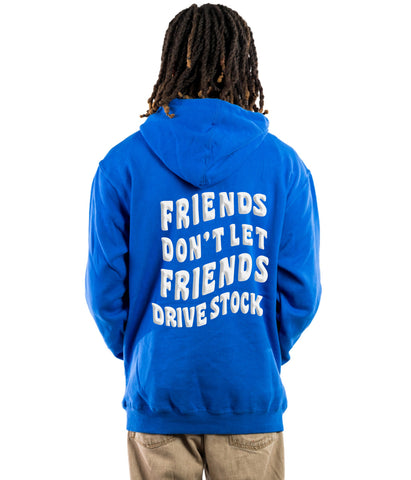 DW " Friends" Hoodie - Dodger blue