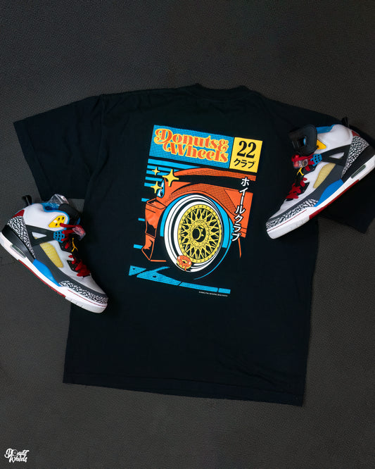 Donut Shot comic Tee