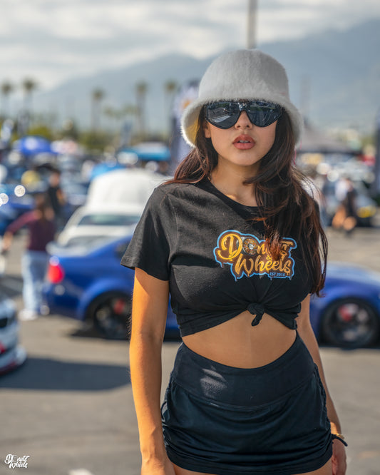 D&W Crop Top  - Black