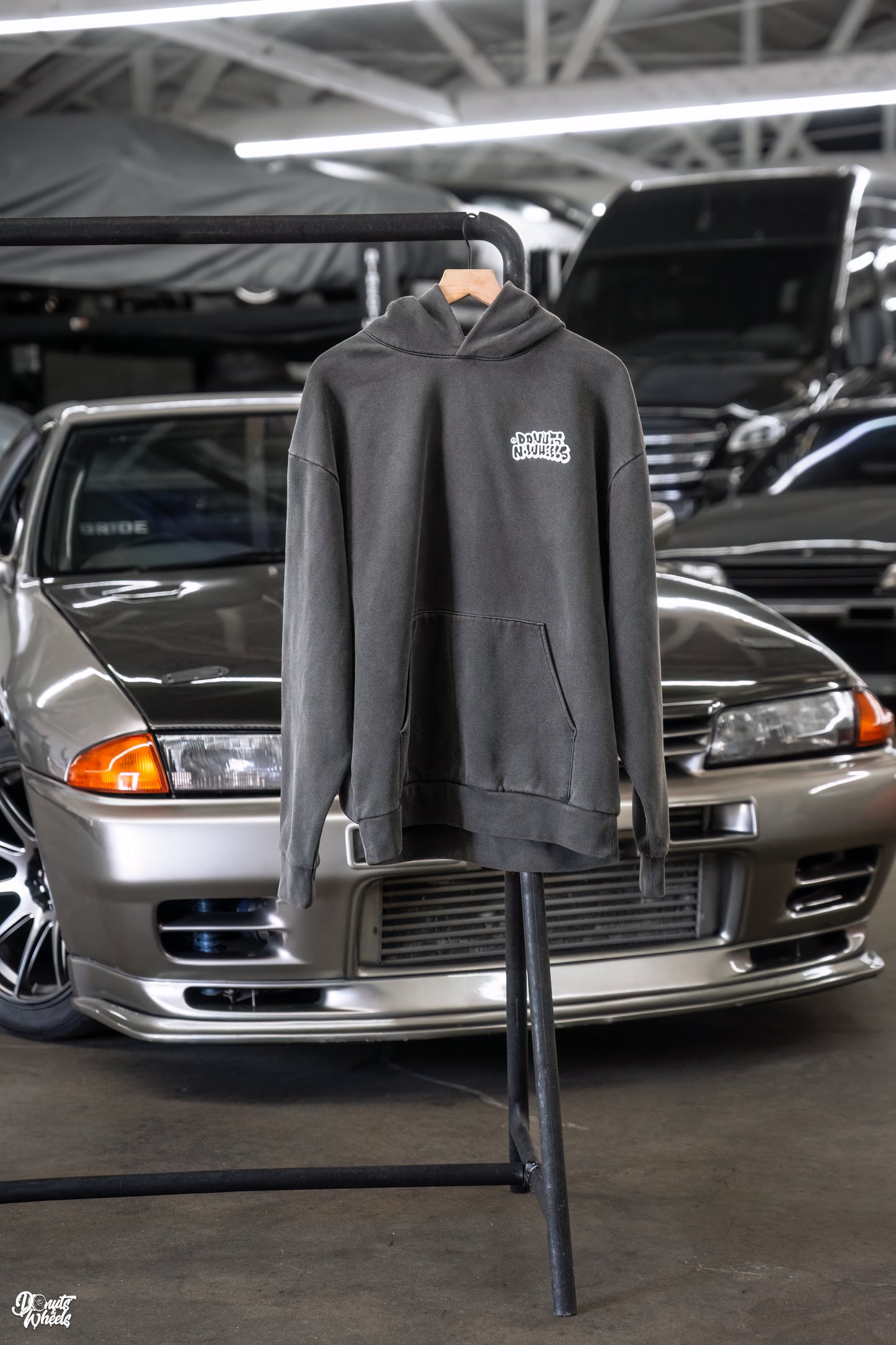 DW Friends Hoodie - Washed Black