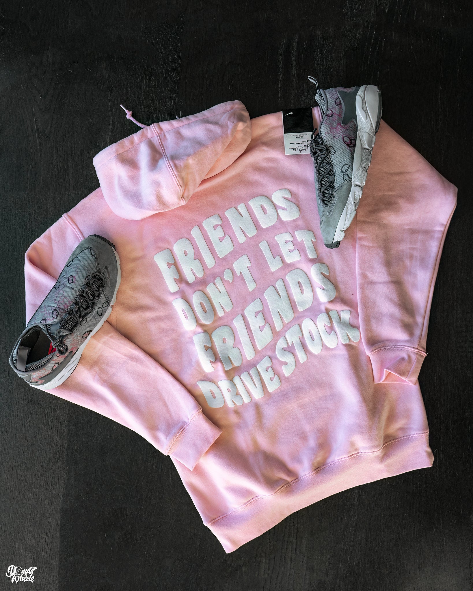 DW " Friends" Hoodie - PINK (Limited color Run)