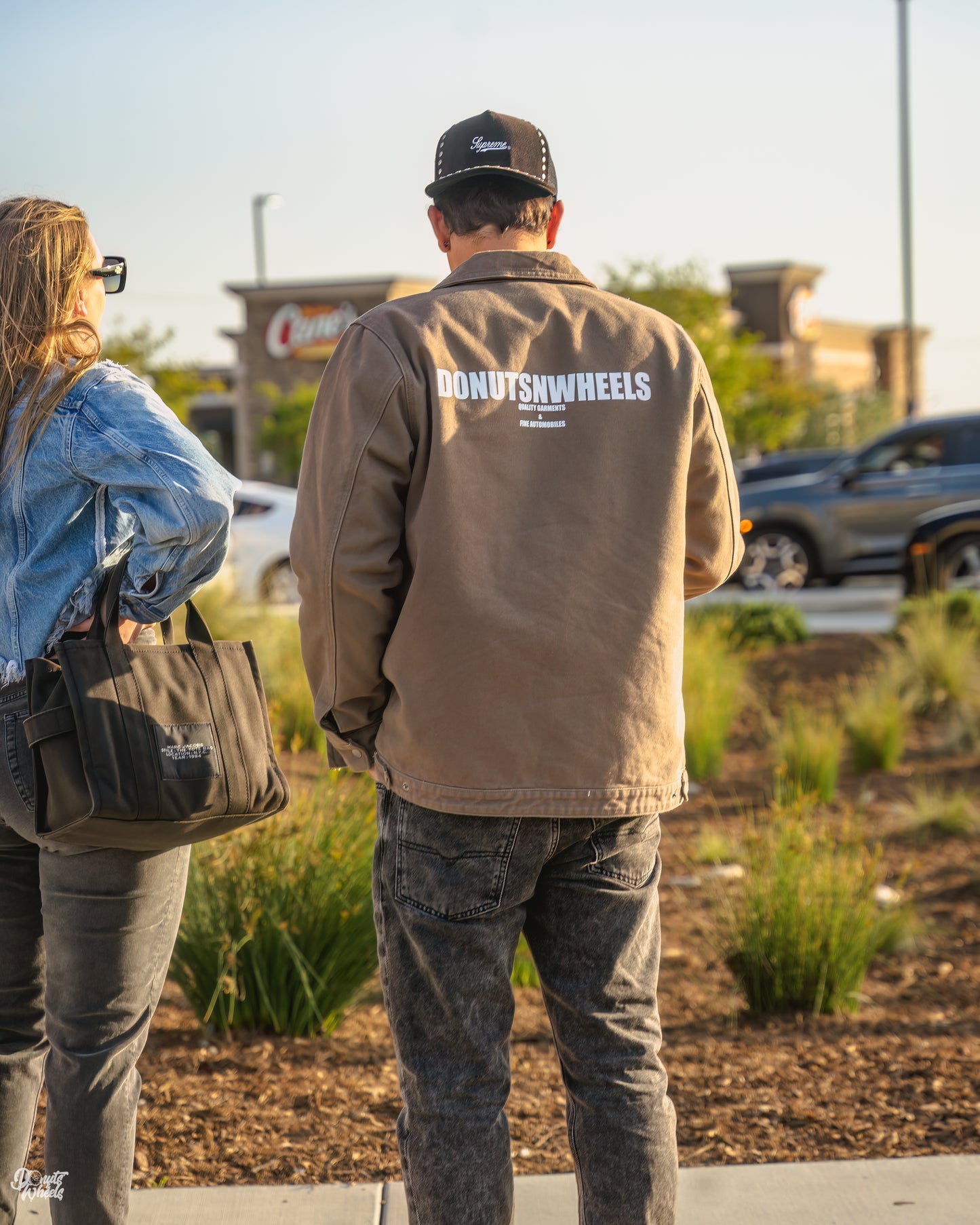 DW Motorist Jacket- Chestnut brown