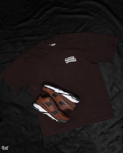 DW "Friends" Tee -brown