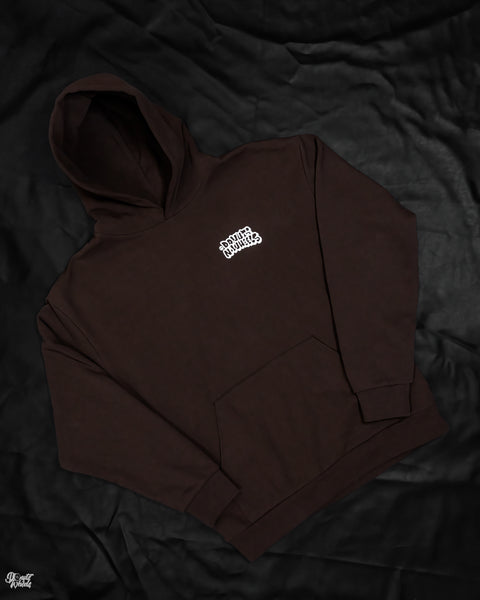 DW Friends Hoodie - chocolate brwn